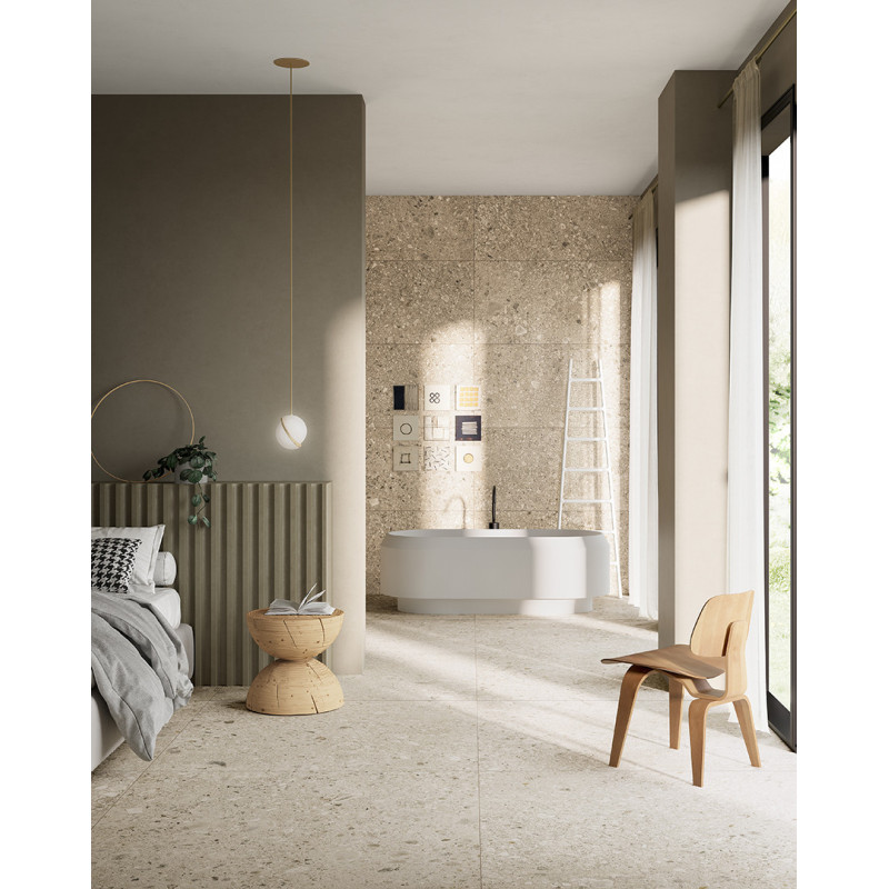 Płytki Delconca Stelvio HSV 10 Bianco 120x120 Nat.Ret.Gat.1