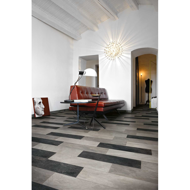 Płytka Gres Rex Ardoise Gris 80x80 Rett.Gat.1 - Kamiennopodobne -...