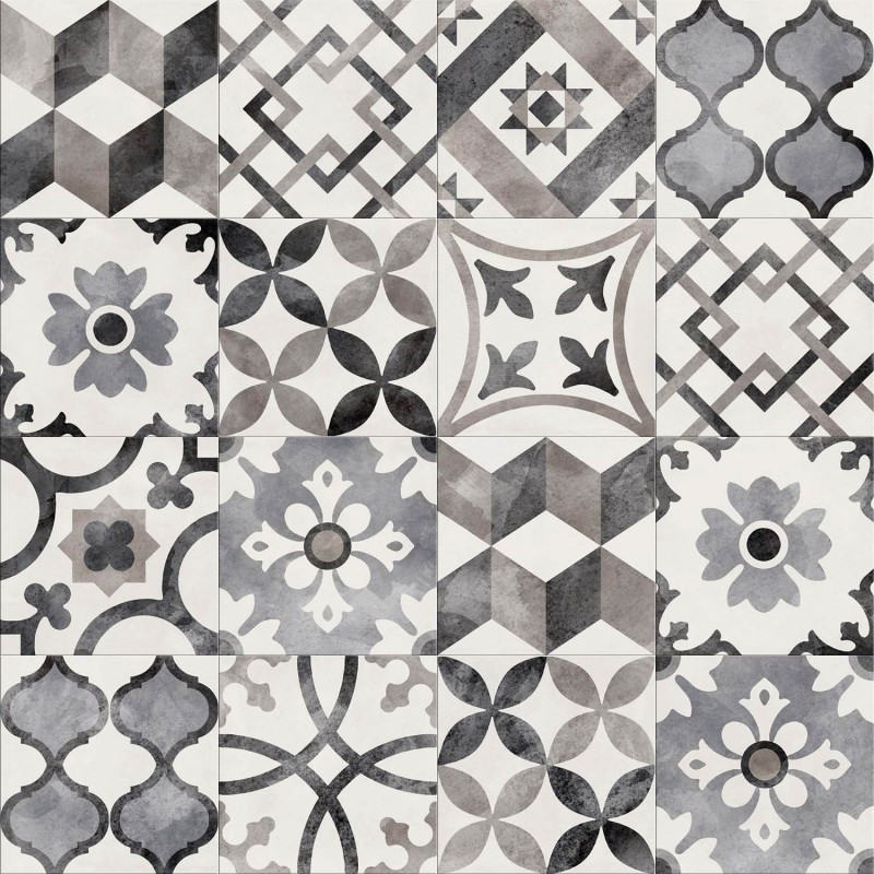 Płytki ABK Play Classic Mix Grey 20x20 Nat.Ret.Gat.1