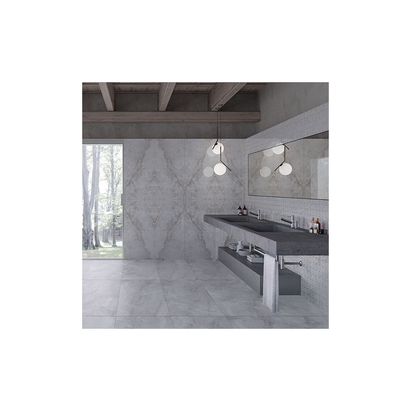 Płytki Cerdomus Sybil Light Grey 120x120 Lapato Rett.Gat.1