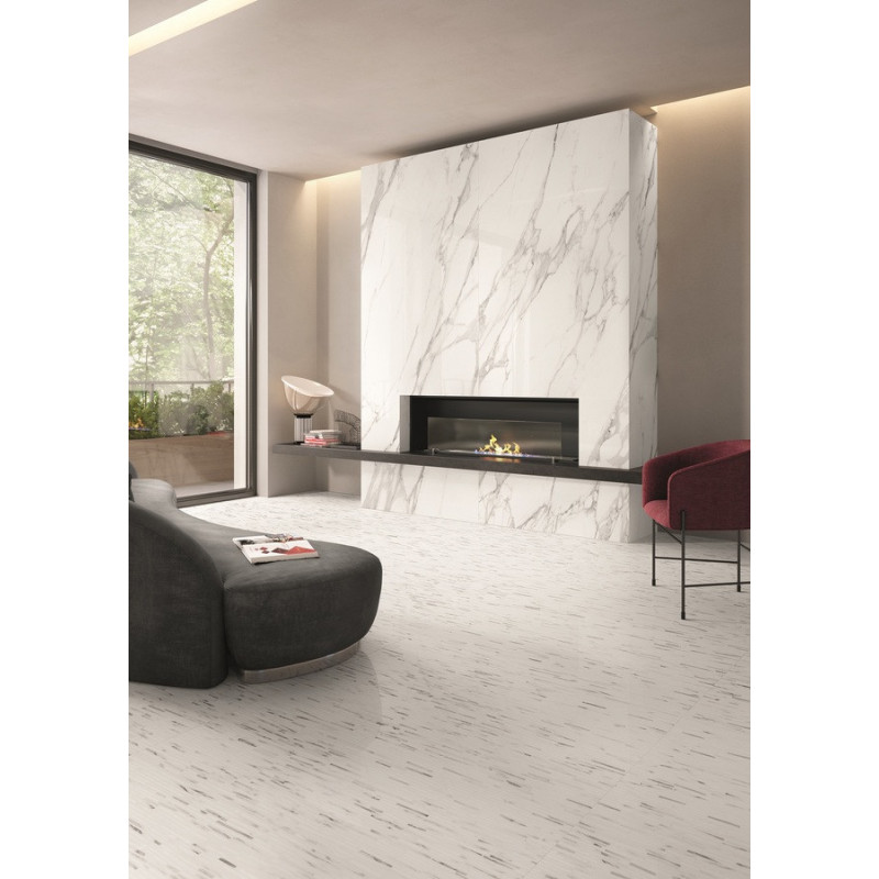 Płytki Emil Ceramica Tele di Marmo Statuario Michelangelo 90x180 Lapato Rett.Gat.1