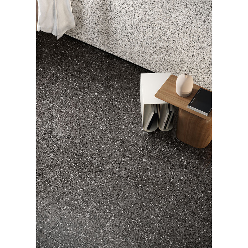 Płytki Coem Aglo Black 75x75 Lucidato Ret.Gat.1