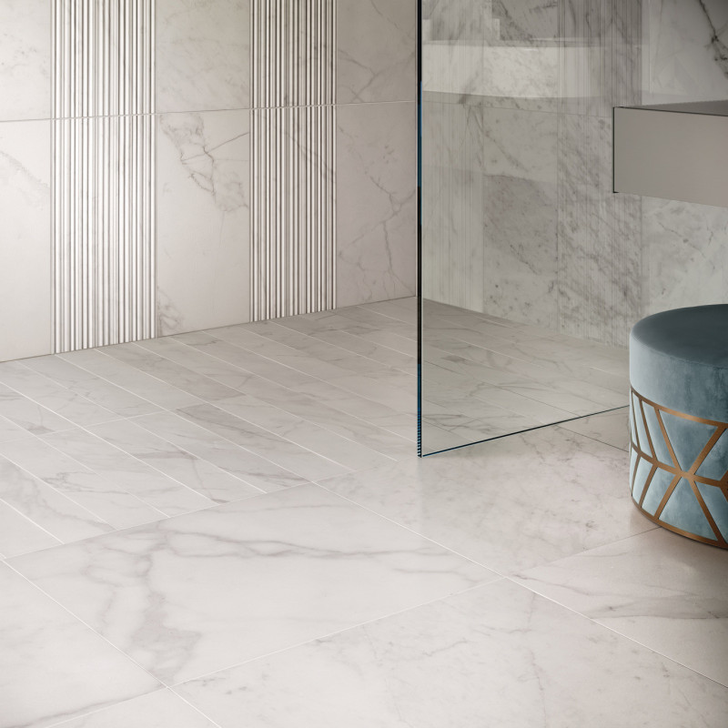 Płytki Edimax Astor Velvet White 80x80 Ret.Gat.1