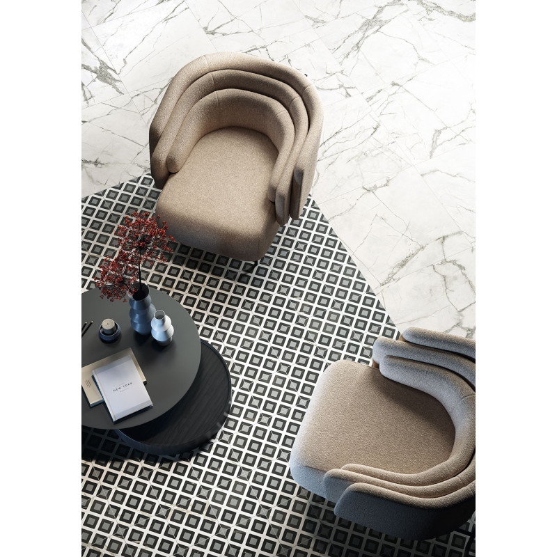 Płytka Gres Fioranese Marmorea2 Oxford Greige 74x74 Lev.Rett.Gat.1...