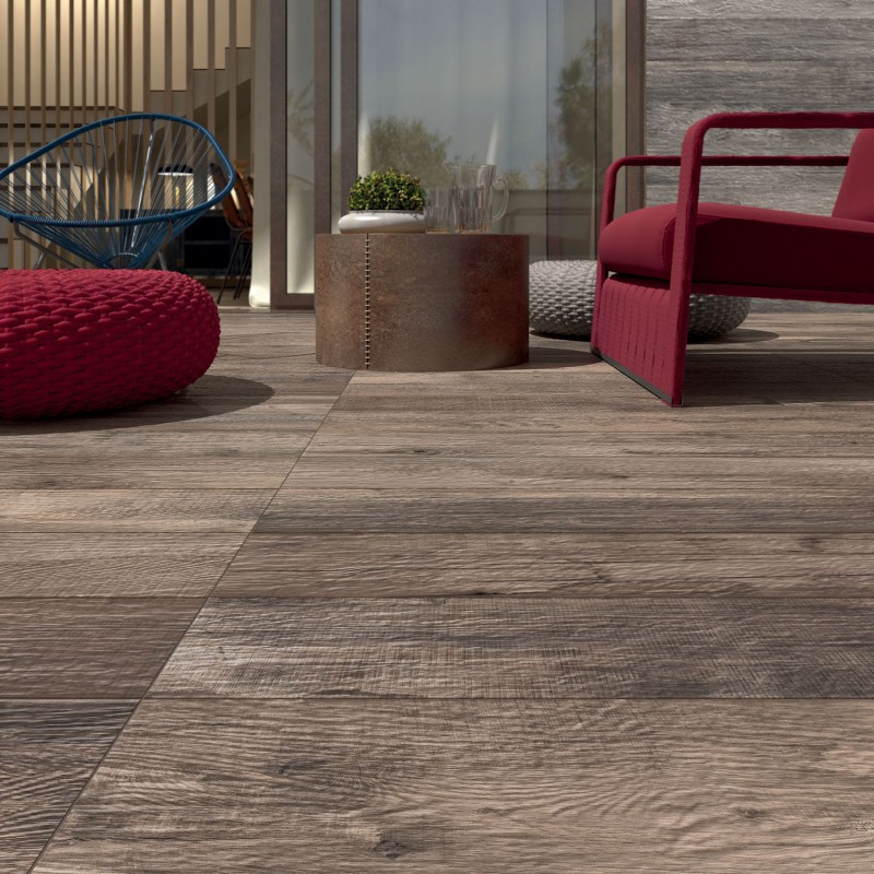 Płytka Gres ABK Dolphin Oak 20x170 Rett.Gat.1 - Gres Imitujący...