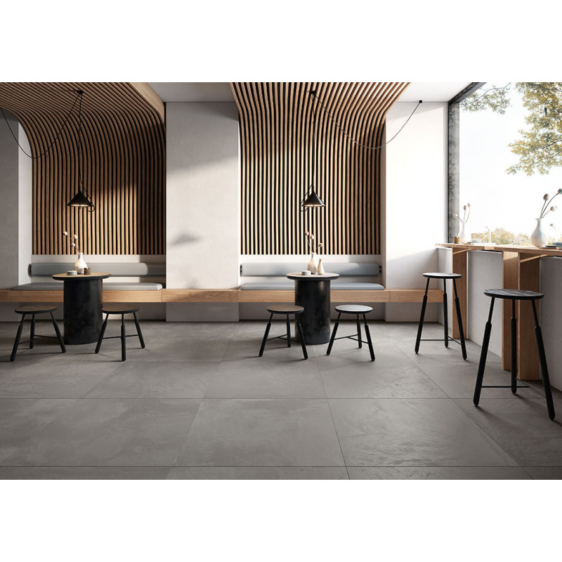 Płytki Fioranese Schegge Cenere Deco 90x90 Nat.Ret.Gat.1