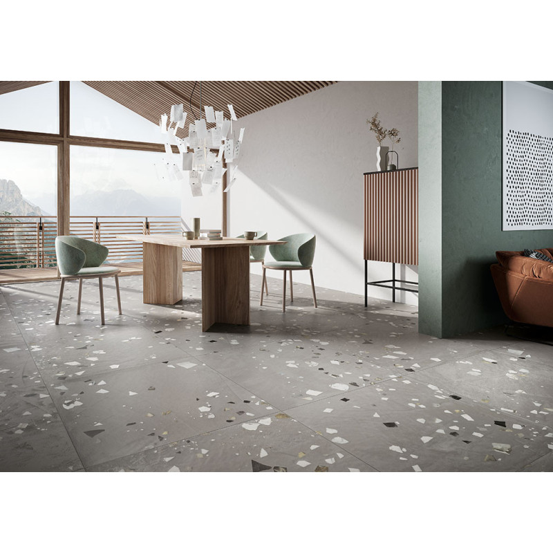 Płytki Fioranese Schegge Cenere 60x60 Nat.Ret.Gat.1