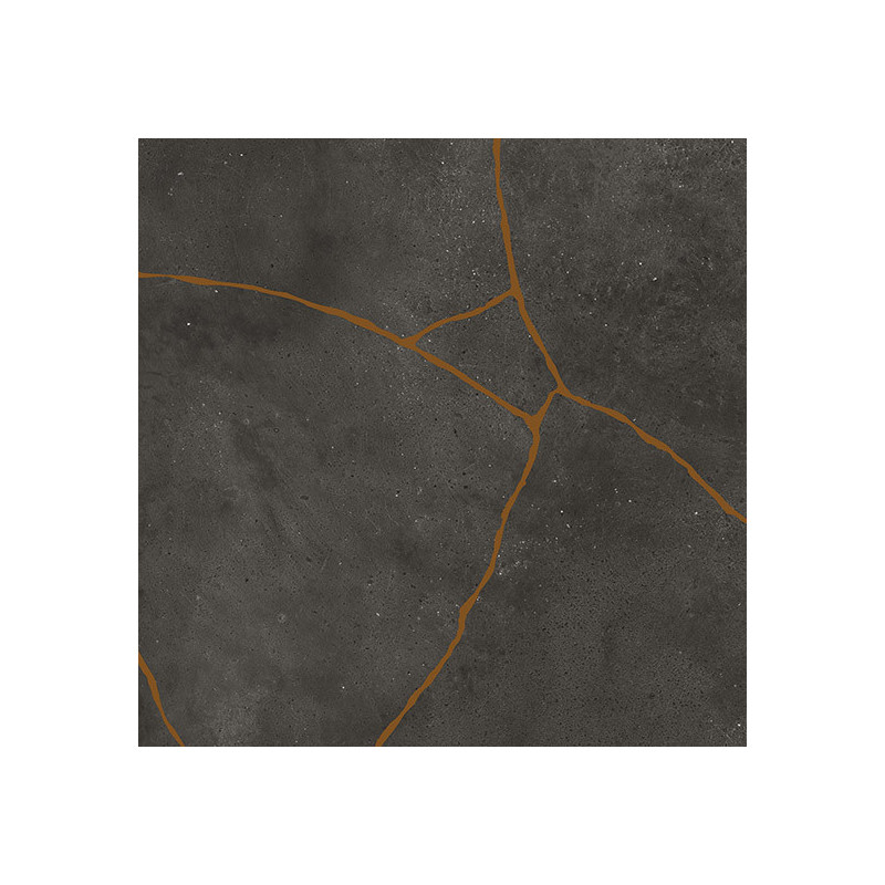 Płytki Fioranese Kintsugi Hibi Darkness 60,4x60,4 Nat.Ret.Gat.1