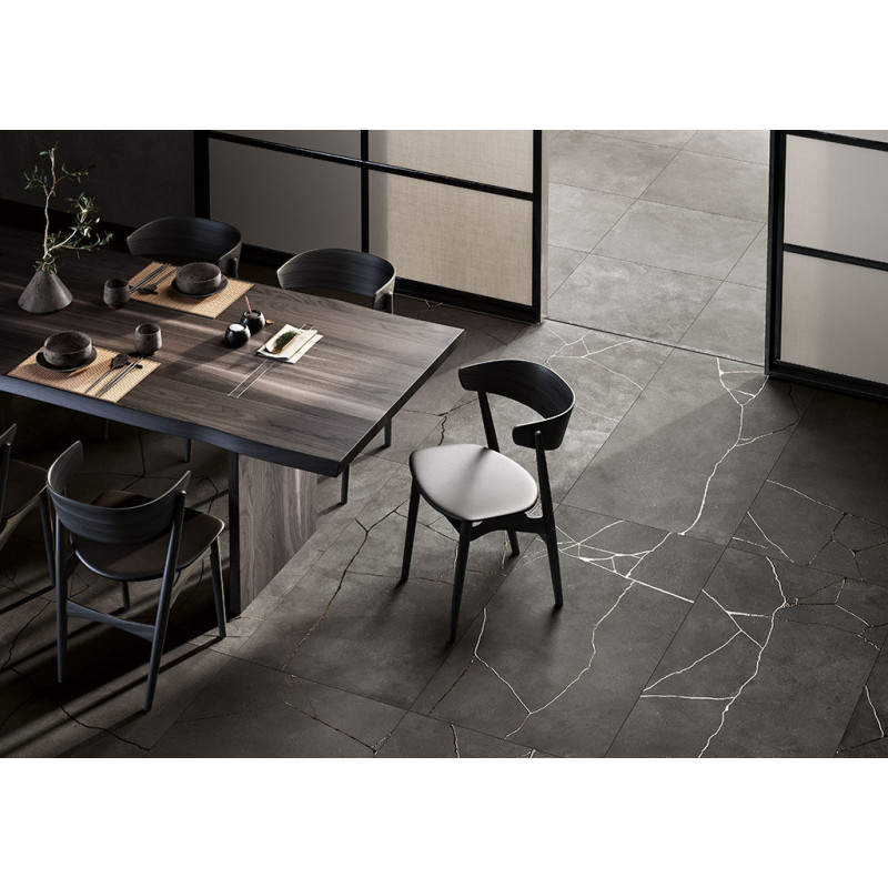 Płytki Fioranese Kintsugi Hibi Darkness 60,4x60,4 Nat.Ret.Gat.1
