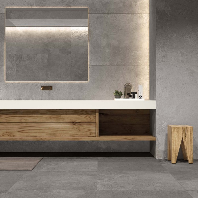 Płytka Gres ABK Alpes Wide Grey 120x120 Rett.Gat.1 - Płytki...