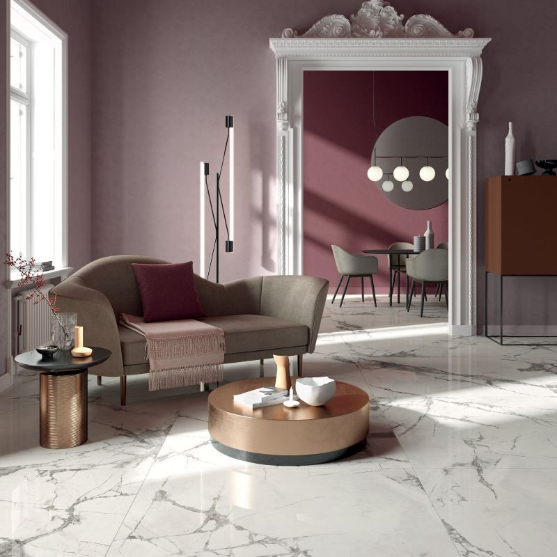 Płytka Gres ABK Sensi Up Invisible Pearl 120x120 Lux Rett.Gat.1 -...