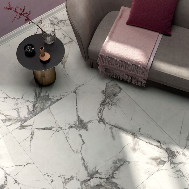 Płytka Gres ABK Sensi Up Invisible Pearl 120x120 Lux Rett.Gat.1 -...