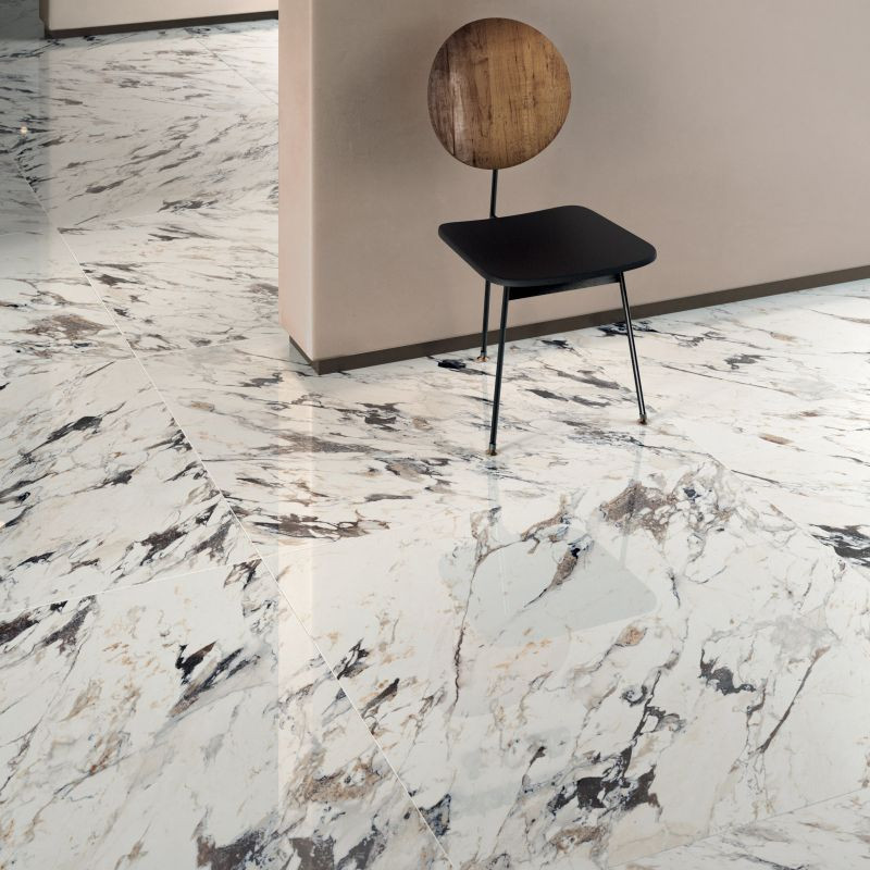 Płytka Gres ABK Sensi Up Breccia Melange 120x120 Lux Rett.Gat.1 -...