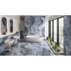 Płytki Emil Ceramica Tele di Marmo Onyx Blue 120x278 Full Lapato Gat.1