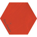 Płytki Tanino Lamborghini Indy Hexagon Red 25x25 Nat.Ret.