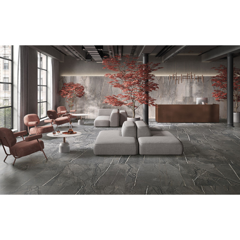 Płytki Cercom Amaranto Black 120x120 Nat.Gat.1