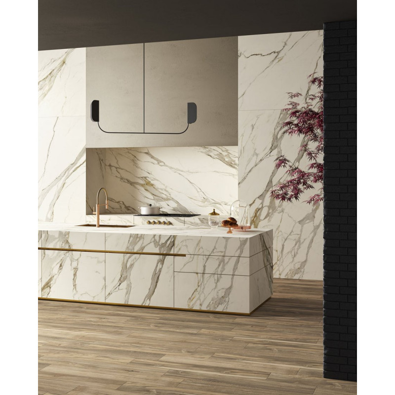 Płytka Gres Boutique HBO Calacatta Oro 120x120 Shine Rett.Gat.1 -...