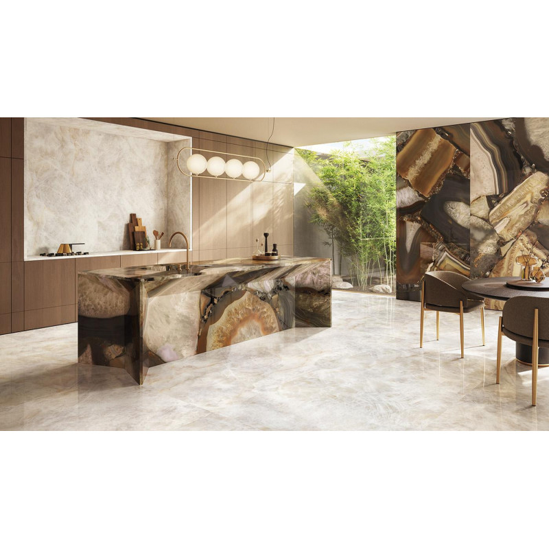 Płytki Emil Ceramica Tele di Marmo Precious Crystal Ambra 120x120 Naturale Gat.1