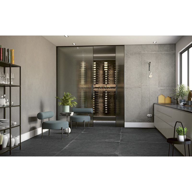 Płytki Serenissima Materica Nero 120x120 Ret.Gat.1