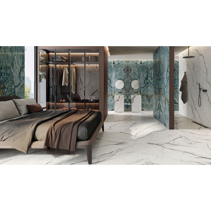Płytki Gardenia Orchidea La Marmoteca Statuario Premium 120x120 Lux Gat.1