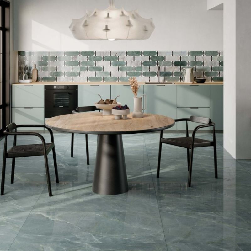 Płytki ABK Sensi Nuance Sea Green 120x120 Nat.Gat.1