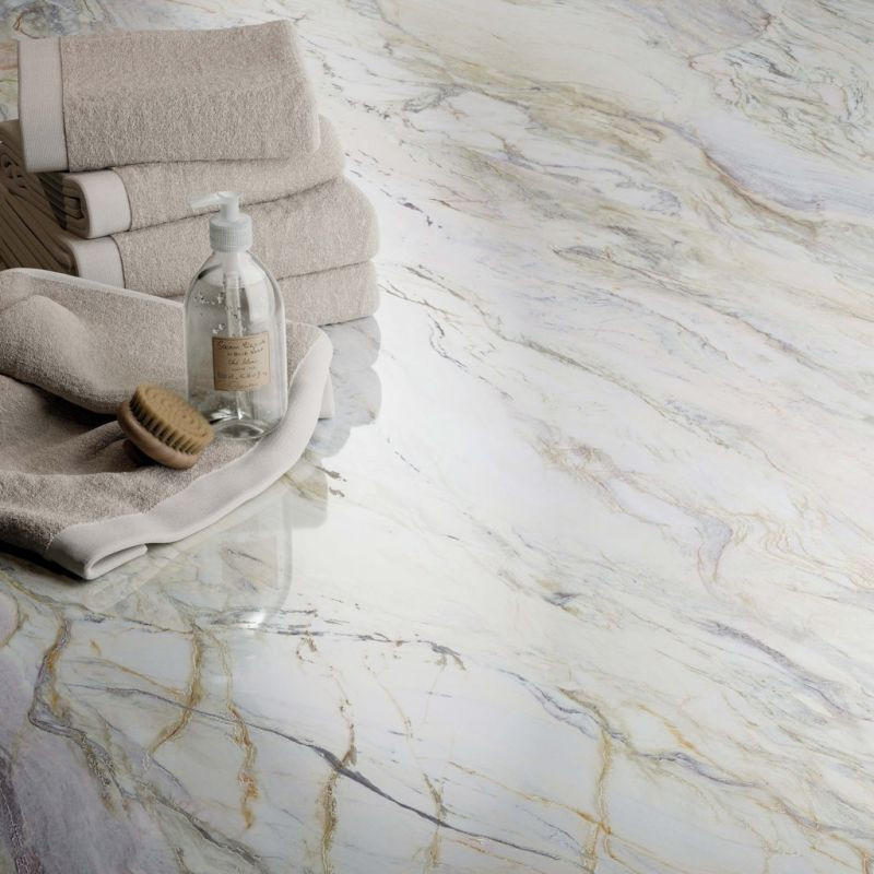 Płytki ABK Sensi Nuance Quarzite Fusion 120x120 Lux 3D Gat.1