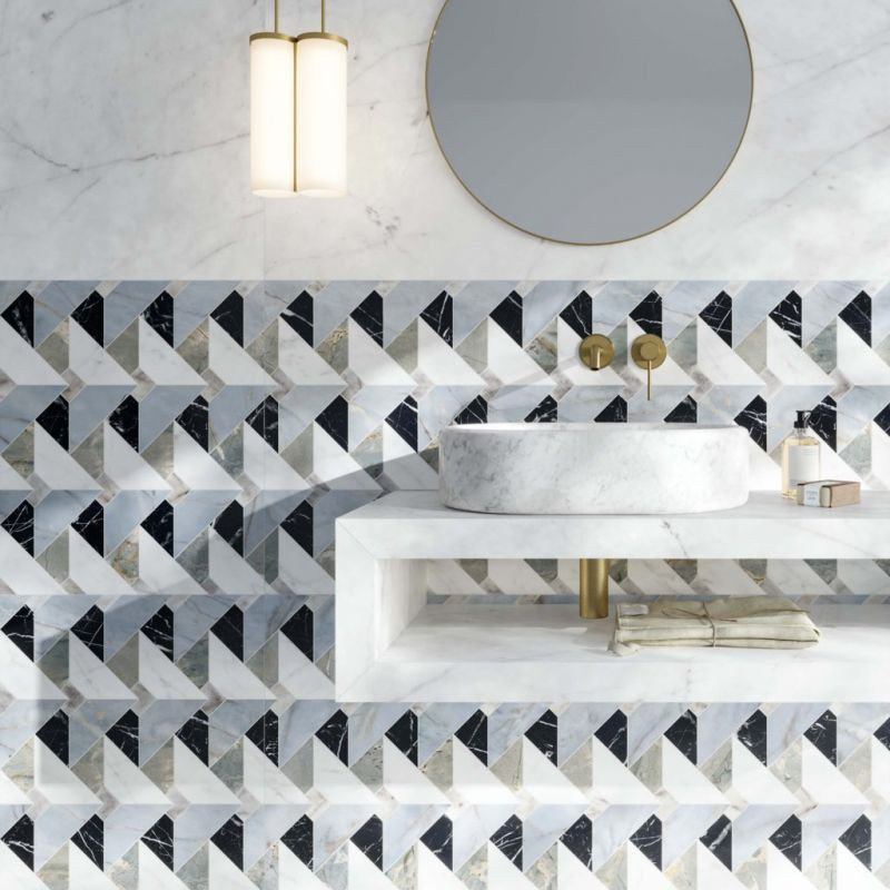 Płytki ABK Sensi Fantasy Tips 60x120 Lux 3D Gat.1