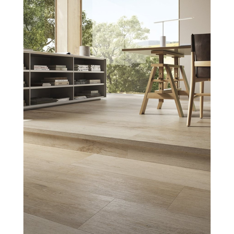 Płytka Sant'Agostino Lakewood White 20x120 Rett.Gat.1 - Gres...