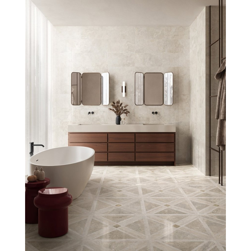 Płytka Sant'Agostino Lakewood White 20x120 Rett.Gat.1 - Gres...