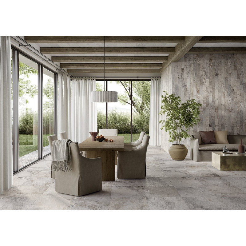 Płytka Sant'Agostino Lakewood White 20x120 Rett.Gat.1 - Gres...