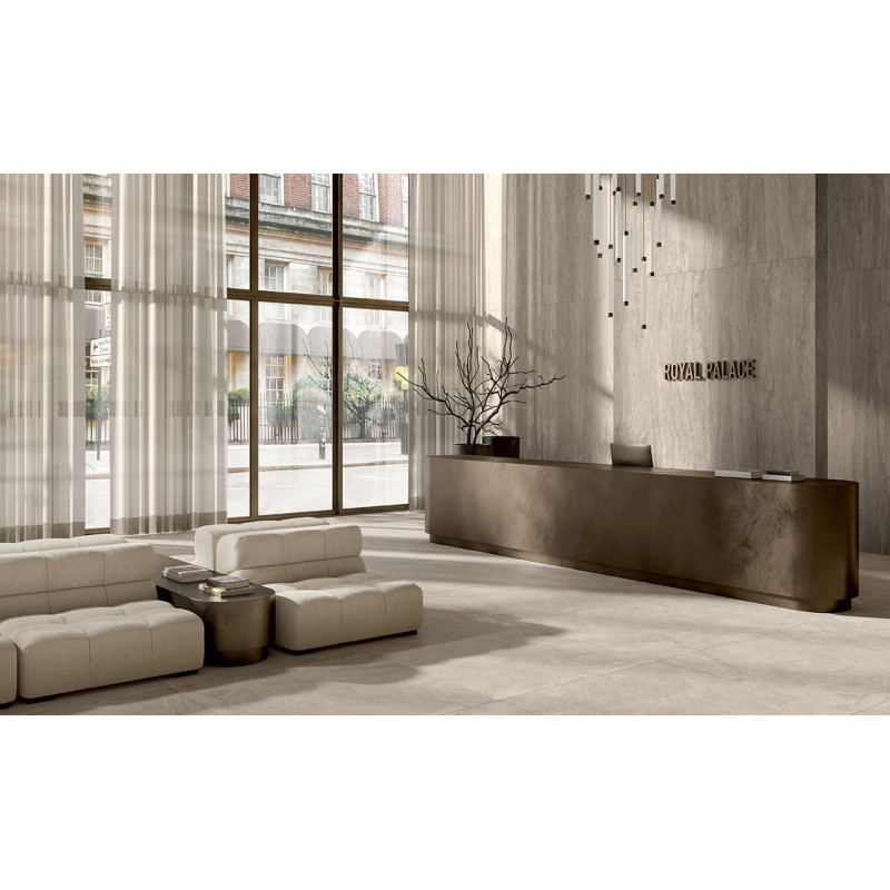 Płytki Fondovalle Royal Travertino Navona Cross 80x80 Nat.Gat.1