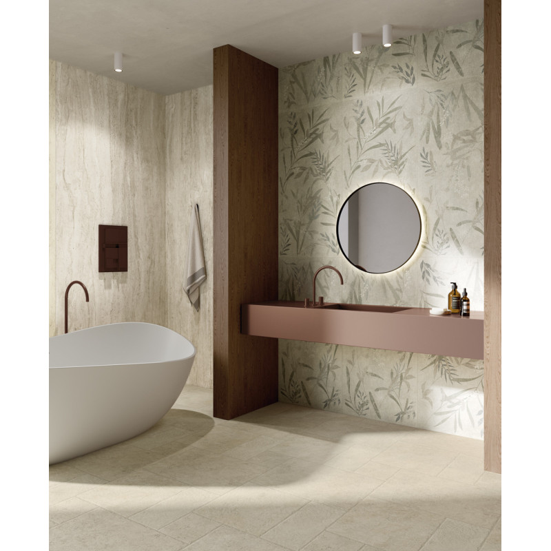 Płytki Fondovalle Royal Travertino Ebur Cross 80x80 Nat.Gat.1