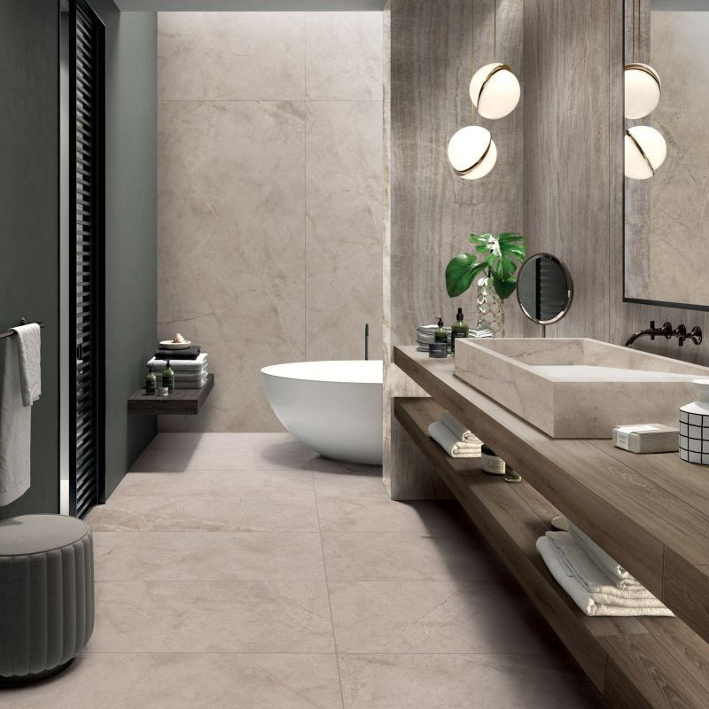 Płytki ABK Atlantis Sand 90x90 Rett. Gat.1
