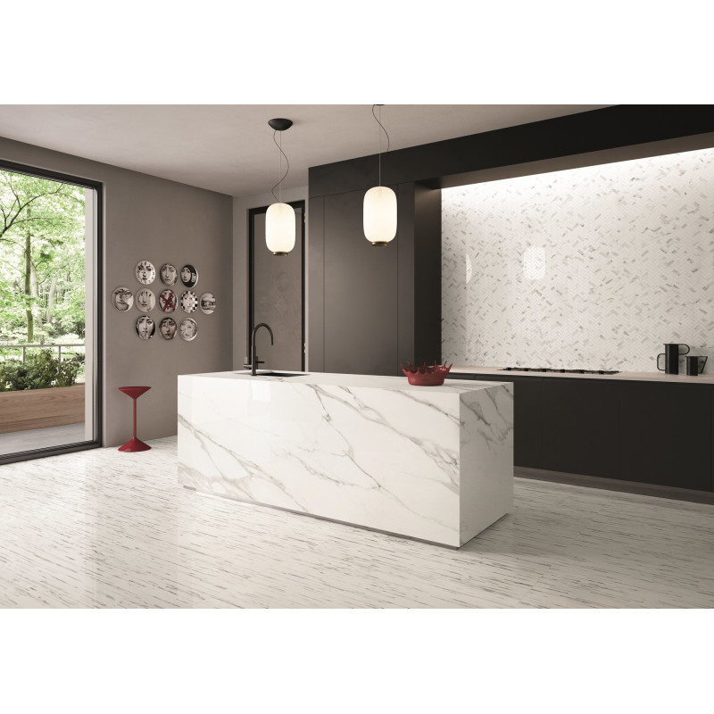 Płytki Emil Ceramica Tele di Marmo Statuario Michelangelo 90x90 Naturale Rett.Gat.1