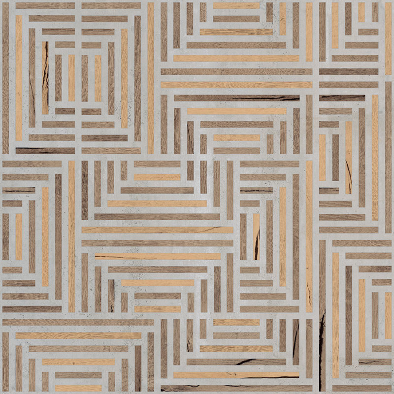 Płytki Sant'Agostino Form Decor Maze 90x90 Naturale.Gat.1