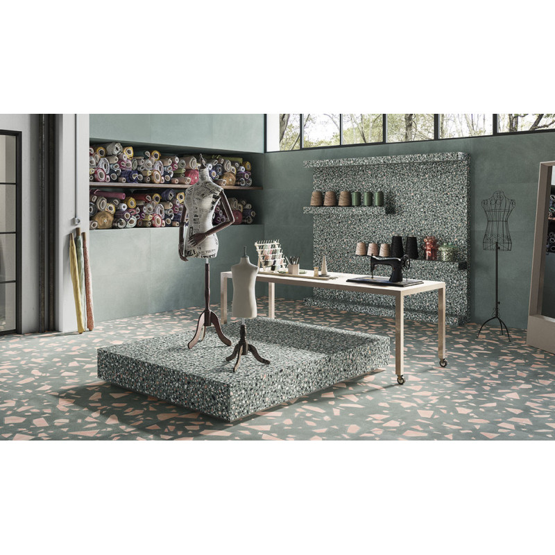 Płytki Emil Ceramica Ergon Medley Rock Green 60x60 Naturale Rett.Gat.1