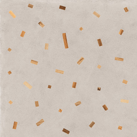 Płytki Fioranese Sfrido Deco Cemento 2 Greige 90x90 Nat.Ret.Gat.1