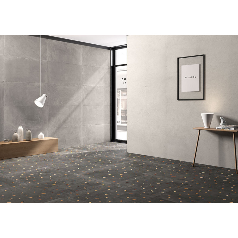 Płytki Fioranese Sfrido Deco Cemento 4 Nero 30x60 Nat.Ret.Gat.1