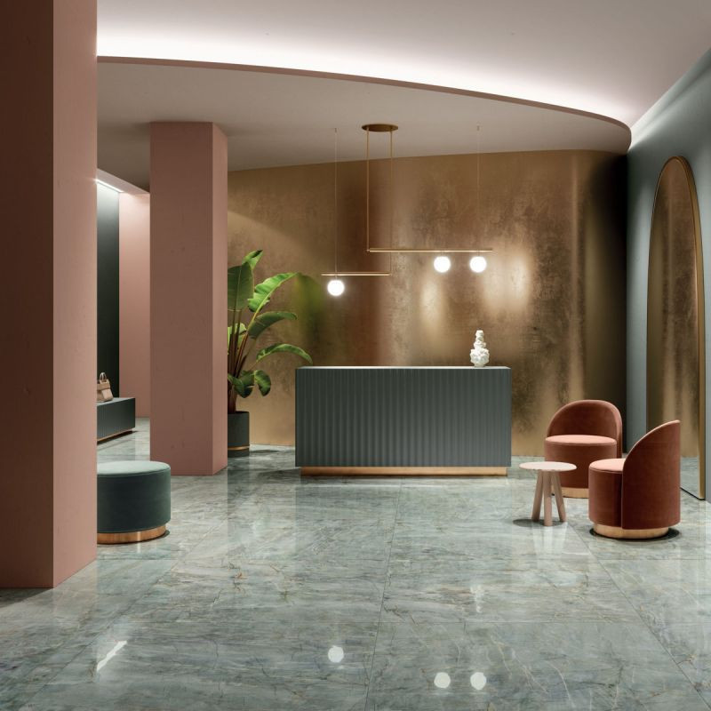 Płytki Ariana Nobile Emerald Green 120x280 Lux Gat.1