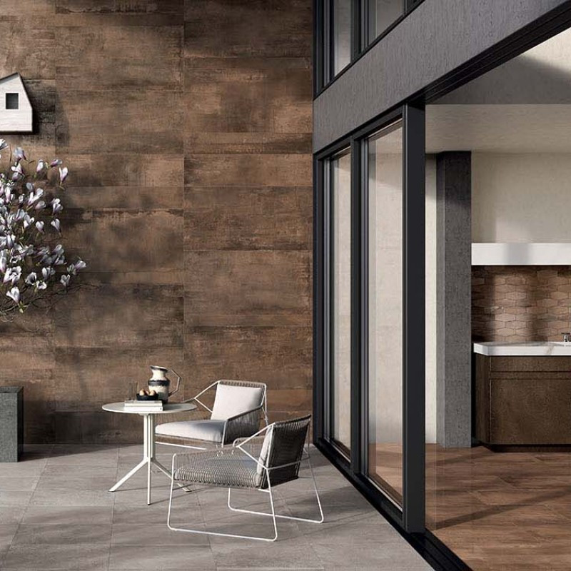 Płytka Gres ABK Interno 9 Rust 60x120 Rett.Gat.1 - Płytki...