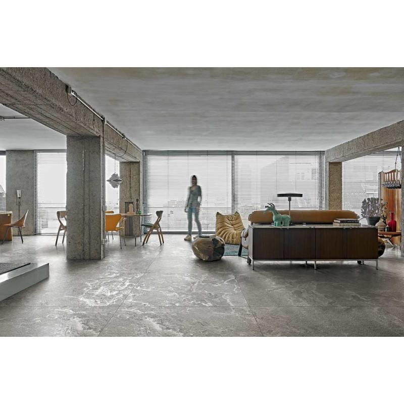 Płytki Florim Casa Dolce Casa Onyx&More Silver Porphyry 120x120 Slate-hmmered Ret.Gat.1