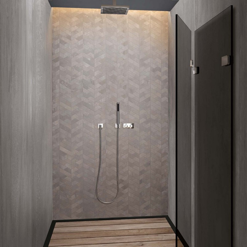 Płytka Gres ABK Interno 9 Silver 60x60 Lap.Rett.Gat.1 - Płytki...